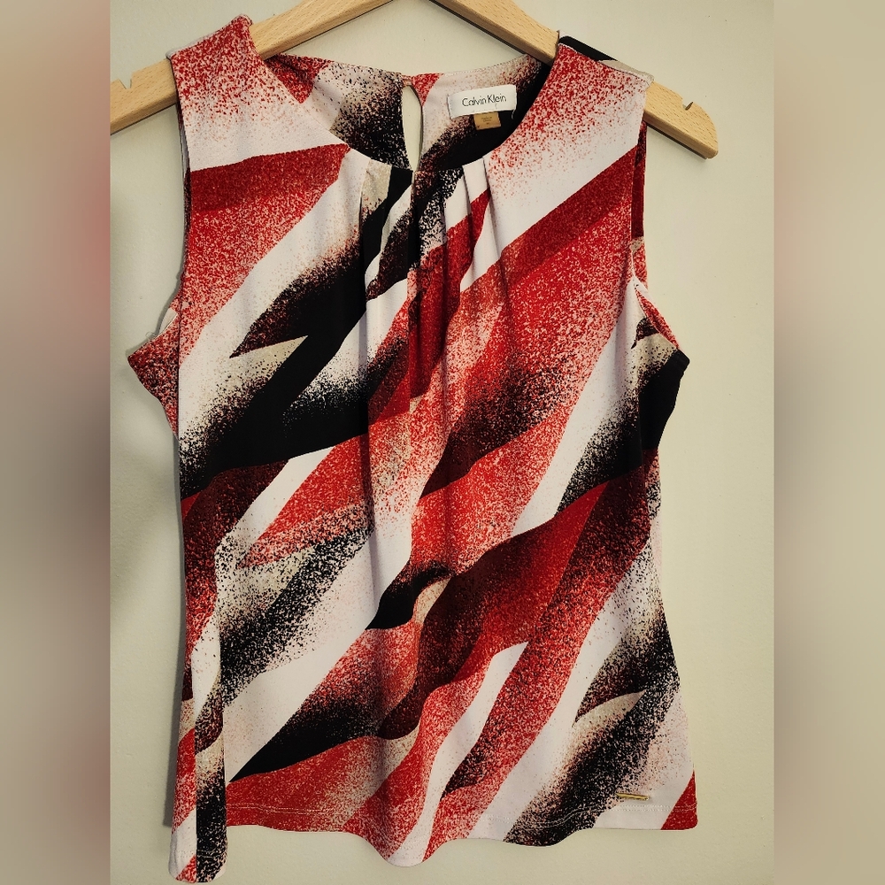 Calvin Klein Abstract Top
